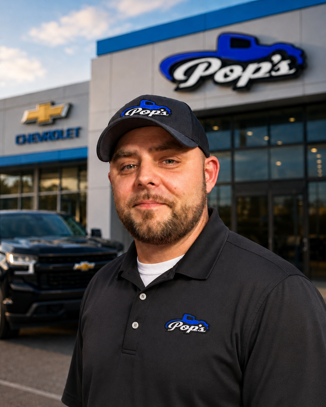 Nathan Hall, Chevy salesman at Pop Chevrolet in Prestonsburg KY